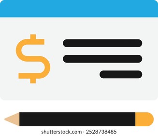 Check Tick Done Icon Vector Flat Illustration