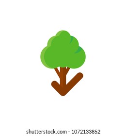 Check Tree Logo Icon Design