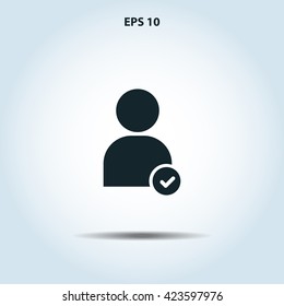 check user icon