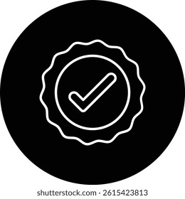 Check vector icon. Can be used for printing, mobile and web applications.