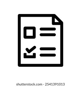 Vektor-Icon-Set prüfen. Illustrationssymbol der Inspektion. Prüfsymbol.