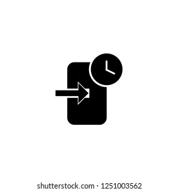 check in vector icon. check in sign on white background. check in icon for web and app