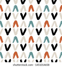 Check. Vector illustration of seamless pattern.
