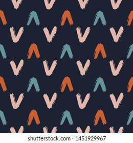 Check. Vector illustration of seamless pattern.
