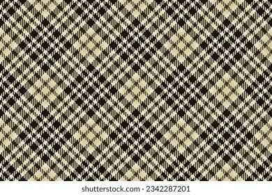 Check vector textile of tartan pattern background with a texture plaid fabric seamless in light and black colors.