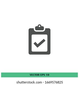 Checkboad icon symbol Design element vector eps 10