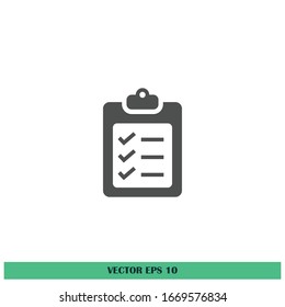 Checkboad icon symbol Design element vector eps 10