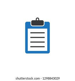 Checkboard or Checklist Icon Vector Logo Template