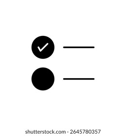 Kontrollkästchen, Häkchen, Checkliste, Symbol markieren