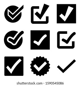 checkbox icon isolated sign symbol vector illustration - Collection of high quality black style vector icons
