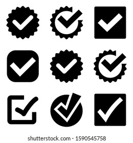 checkbox icon isolated sign symbol vector illustration - Collection of high quality black style vector icons
