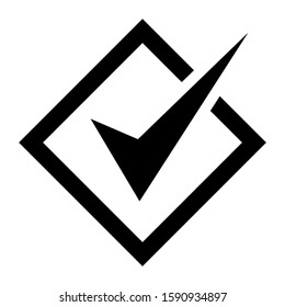 checkbox icon isolated sign symbol vector illustration - high quality black style vector icons
