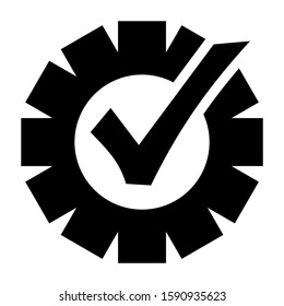 checkbox icon isolated sign symbol vector illustration - high quality black style vector icons
