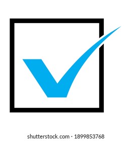 checkbox icon isolated sign symbol vector illustration