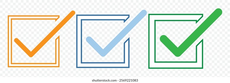 checkbox icon isolated sign symbol vector illustration - high quality black style vector icons. eps 10.