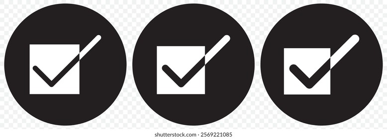 checkbox icon isolated sign symbol vector illustration - high quality black style vector icons. eps 10.
