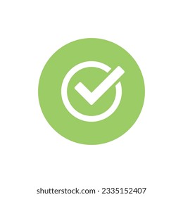 Checkbox icon vector. Check, checkmark symbol concept