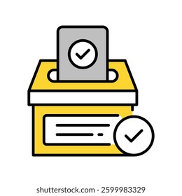 Checkbox vector filled outline EPS 10 file