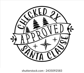 checked 2x approved santa clause