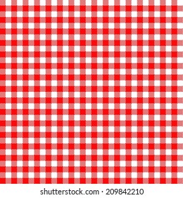 Checked background pattern seamless finely red