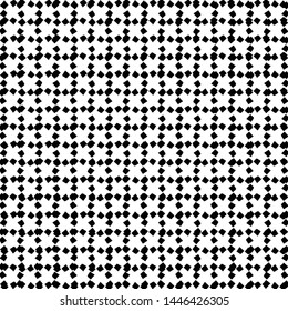Checked pattern composed of small angular pieces. Textile print. Retro or modern. Tile. Paper. Vector illustration.