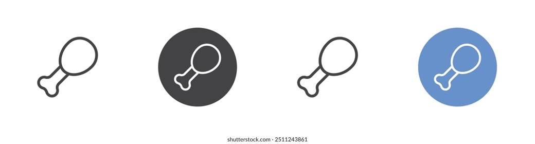Icono de pierna a cuadros Conjunto plano en color blanco y negro