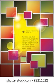 checker abstract background Under magnifying glass