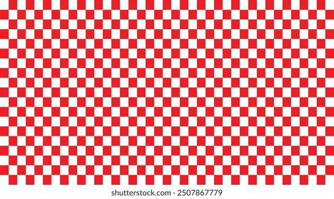 Checker background in Black, Red, Green and light green color. Checkered flag. Racing flag. Race background. Vector illustration