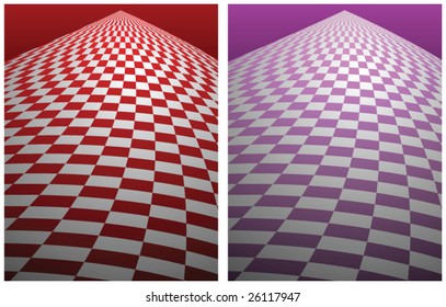 Checker background pattern - both a red and a purple version