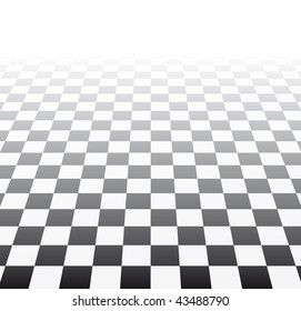 Checker Board Pattern Background - vector illustration