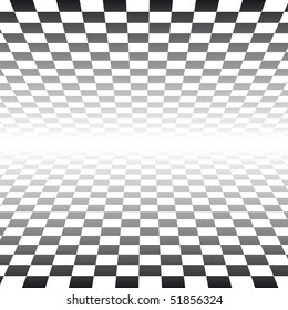 Checker Board Pattern Background - vector illustration