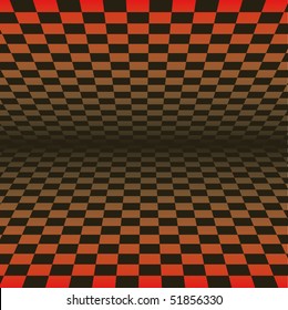 Checker Board Pattern Background - vector illustration