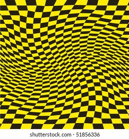 Checker Board Pattern Background - vector illustration