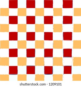 checker board vector