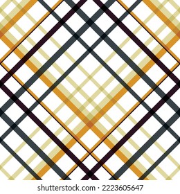 checker pattern seamless textile is made with alternating bands of coloured (pre-dyed) threads woven as both warp and weft at right angles to each other.
