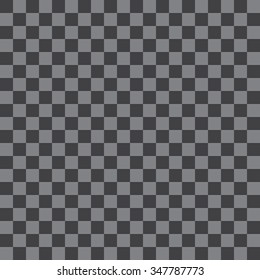 Checker square abstract background. Vintage textile print chess. Monochrome fashion design. Vector illustration.