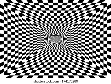 Checkerboard Background. Vector