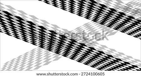 Checkerboard, chessboard, checkered plane in angle perspective. Tilted, vanishing empty floor.