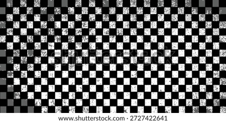 Checkerboard, chessboard, checkered plane in angle perspective. Tilted, vanishing empty floor.vector Eps10