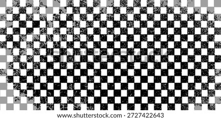 Checkerboard, chessboard, checkered plane in angle perspective. Tilted, vanishing empty floor.vector Eps10