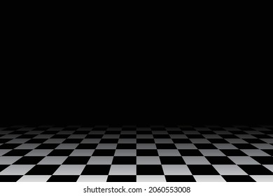 Checkerboard Floor Background Depth Stock Vector (Royalty Free ...