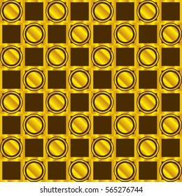 checkerboard gold color.