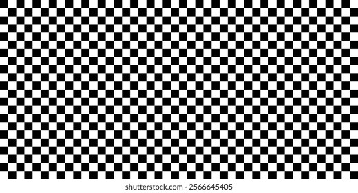 Checkerboard pattern background. Simple and classic design for graphic projects, abstract visuals, 3D effects, and creative decoration. Perfect for modern, minimalistic, or retro designs illustration.