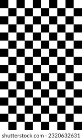 Checkerboard pattern black white vector background 