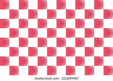 The Checkerboard Pattern is a Multi square within the check pattern Multi Colors where a single checker