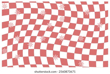 checkerboard pattern wavy.
abstract pattern wavy.
retro background.