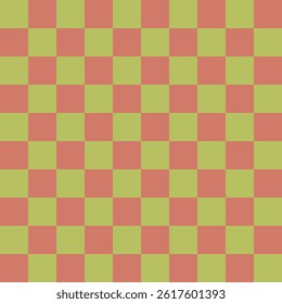 Checkerboard seamless pattern background. Groovy design for textile Vintage 60s 70s 80s 90s style Fashion print for clothes apparel greeting invitation card cover flyer poster banner wrapping paper ad