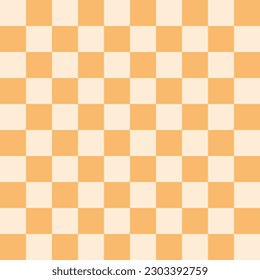 Fondo de patrón sin fisuras de tablero de ajedrez Diseño de groovía vintage