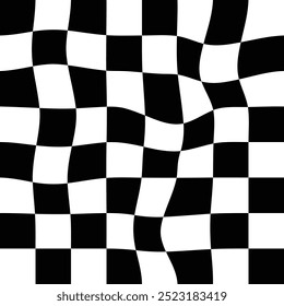  Checkerboard seamless vector illustration. Abstract checkered checkerboard for game. Grid geometric square shape.