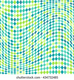 Checkered background. Abstract colorful paper. Checker mosaic effect. Texture with a lot of squares. Patterned surface. Checked element. Chequered geometry tile. Retro pixel element.